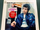 BOB DYLAN HIGHWAY 61 REVISITED US ORIG'65 COLUMBIA STEREO STICKERS POSTER SEALED