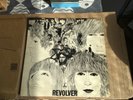 the Beatles Revolver 1966 vinyl mono LP sleeve and disc in reasonable condition 