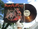 Slayer Show No Mercy LP  198? METAL BLADE TRANSLUCENT VINLY w/ LYRICS