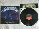 Metallica Ride The Lightning 1984 Elektra Vinyl Record LP Thrash Metal VG