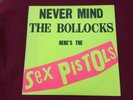 Sex Pistols Never Mind The Bollocks Vinyl LP 1977 Virgin V2086 Plain Pink Back.