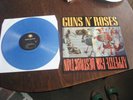 GUNS 'N' ROSES  LP  APPETITE FOR DESTRUCTION  (BLUE VINYL)
