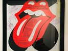 rolling stones SIGNED LP sucking  the seventies WARNER MUSIC PROMO FRAMED w/COA