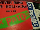 SEX PISTOLS NEVER MIND THE BOLLOCKS HERE'S THE SEX PISTOLS LP SUB DECAL NOBAR
