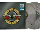 GUNS N' ROSES  GREATEST HITS Paradise City SILVER SPLATTER VINYL  2x LP Ltd Ed.
