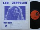 LED ZEPPELIN Detroit Just About Back 2x LP 1975 live, King Kong Records nm vinyl