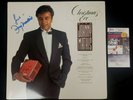 1986 'CHRISTMAS EVE WITH JOHNNY MATHIS' HAND-SIGNED ALBUM RECORD JSA/COA