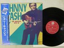 JOHNNY CASH GREATEST HITS 18 OVERSEAS UXP-782-V Japan OBI PROMO VINYL LP