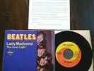 The Beatles - Lady Madonna/The Inner Light 45 w/sleeve & fan club insert VG+