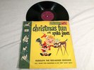1950 78 RPM RECORD CHRISTMAS FUN WITH SPIKE JONES RUDOLPH REINDEER RCA VICTOR