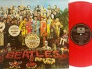 The Beatles-Sergeant Pepper's LP 1987 Limited Australian RED Vinyl G/F PCSO-7027