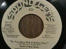 Apple A Day Gang Up Your Nose WIth A Rubber Hose 45 SOUND GEMS DISCO Promo