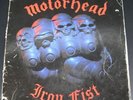 MOTORHEAD IRON FIST 1982  33T  LP