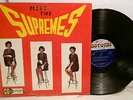 THE SUPREMES Meet The Supremes '62 Motown MONO RARE  STOOL COVER LOOK-- 