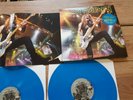 IRON MAIDEN - SOMEWHERE BACK IN DUBAI- RARE BLUE WAX 2LP 2009 + G/F+POSTER MINT