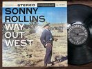 SONNY ROLLINS WAY OUT WEST CONTEMPORARY LAX 3010 STEREO JAPAN LP