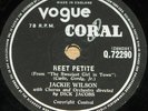 Jackie Wilson  REET PETITE VOGUE CORAL 78 rpm. IMMACULATE copy FREE UK POSTAGE