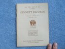 Original 78RPM GENNETT Records Catalog-January 1925