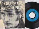 Johnny HALLYDAY * Noir c'est noir * EP Label Bleu Clair *