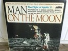Man on the Moon The Flight of Apollo 11, Vinyl LP w/ book, 1969, Actual Voices
