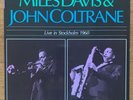 Miles Davis & John Coltrane Live In Stockholm 1960 Japan 2x LP 1986 DIW-25006