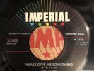 BILL ALLEN   PLEASE GIVE ME SOMETHING   IMPERIAL   Rare Orig. Rockabilly 45