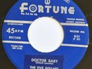R&B Doo Wop 45 THE FIVE DOLLARS Doctor Baby / Harmony Of Love 1955 Fortune mp3