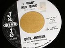 1962 Northern Soul 45 - DICK JORDAN 