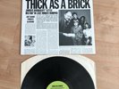 Jethro Tull Thick As A Brick Vinyl LP