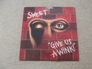 SWEET - GIVE US A WINK  - U.K RCA LABEL FIRST PRESS + INNER SLEEVE - EX