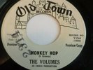 048...THE VOLUMES PROMO 45...MONKEY HOP / WHY ...OLD TOWN...VG++ VINYL