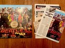 The Beatles  ‘Sergeant Pepper Lonely Hearts Band’ LP PCS 7027 1967 & paper Clips