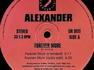 ??ALEXANDER - FOREVER MORE / FREESTYLE / TIM SPINNIN SCHOMMER