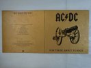 AC/DC For Those About To Rock (We Salute You) Atlantic P-11068A Japan  VINYL LP
