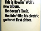 HOWLIN' WOLF WOLF'S NEW ALBUM RARE ORIGINAL '68 CHESS/CADET CONCEPT PROMO LP