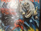 Iron maiden number of the beast Lp Vinyl Records Disc 1982 First Press Canada