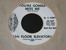 13th Floor Elevators   You're Gonna Miss Me / Tried   garage psych PROMO 45 HEAR