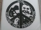 A.O.A. WHO ARE THEY TRYING TO CON? LP CRASS ICONS OF FILTH SUBHUMANS OI POLLOI