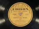 78 RPM -- Roth String Quartet, Edison 47006 & 47007 (2 12