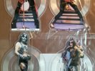 KISS - UK INTERVIEW SET OF FOUR - PICTURE DISCS W/ STANDS - NEVER BEEN USED.