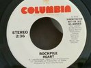 Rockpile   HEART   (RARE ROCK N ROLL PROMO 45) PLAYS LIKE NEW, NO NOISE