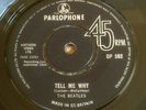 THE BEATLES – IF I FELL / TELL ME WHY – 1964 7” ‘EXPORT’ SINGLE DP 562