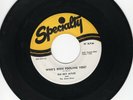 Big Boy Myles 45 Whos Been Foolin You/Girl Married SPECIALTY orig DOO WOP EX 74