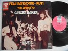 FELA RANSOME KUTI With Ginger Baker HOR ZU Germany 70's Original + Afrobeat LP
