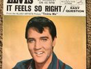 ELVIS PRESLEY 47-8585 EASY QUESTION / IT FEELS SO RIGHT 45 RPM FREE SHIPPING