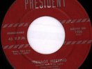 DAVE APPELL AND HIS APPLEJACKS Teenage Meeting 7 INCH VINYL USA President 1955