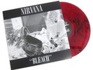 Nirvana ‎– Bleach Exclusive Limited Edition Red & Black Marble Colored Vinyl LP