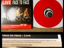 FACE TO FACE Live 1997 2x LP DL Red Vinyl-punk no use for a name lagwagon nofx