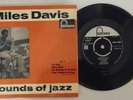 Miles Davis,Sounds Of Jazz,Rare U.K 1957 Vinyl EP.Fontana,TFE 17225.Near Mint.