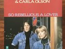 GENE CLARK CARLA OLSON So Rebellious A Lover DEMON FIEND 89 UK VINYL LP NM
